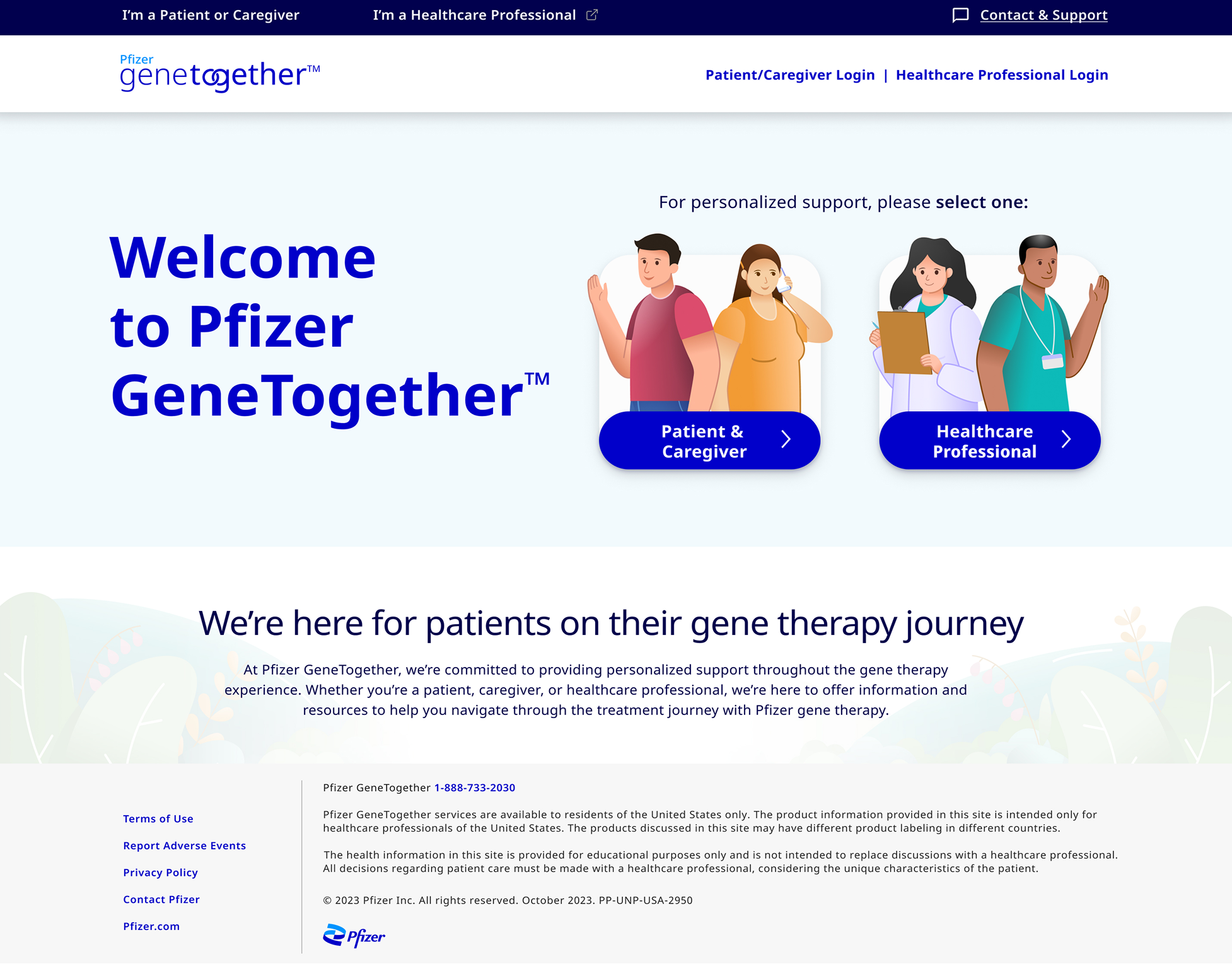 Final Design - Homepage